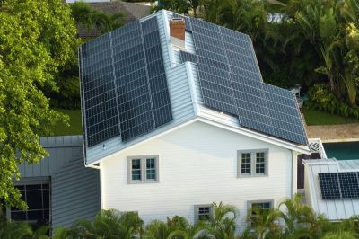 Residential Solar Installation detail